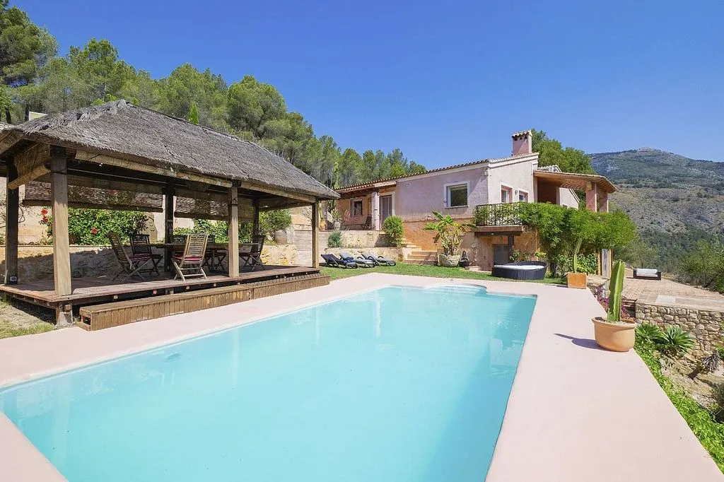 Piscine - Villa with Pool and Terrace in Callosa d'En Sarrià