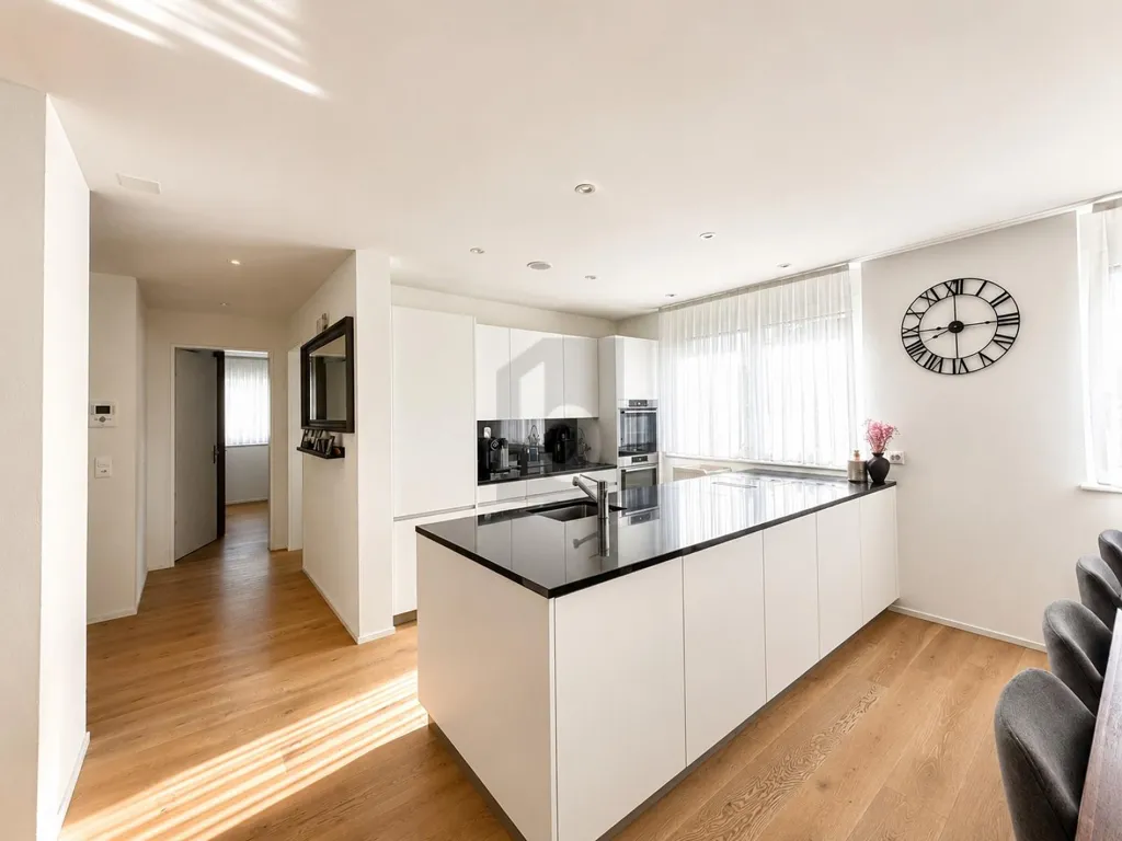 Cuisine - Modern Flat with Loggia in Mönchaltorf