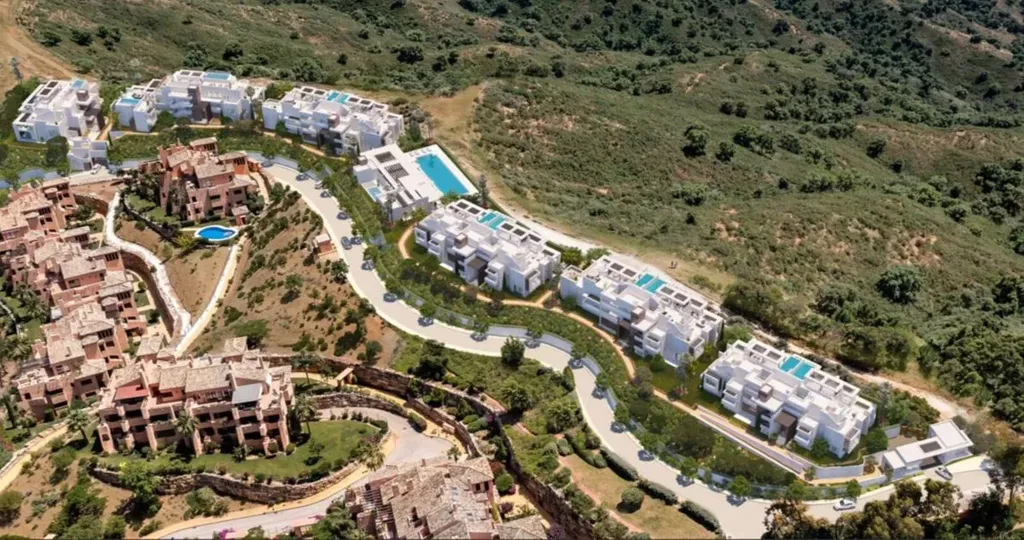 Õhuvaade - Modern Apartment with Sea View in Andalusia