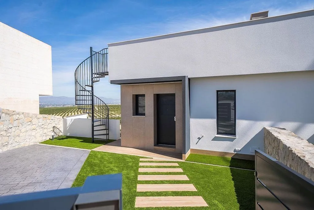 Välivaade - Modern Mediterranean Chalet with Golf Course View in Algorfa