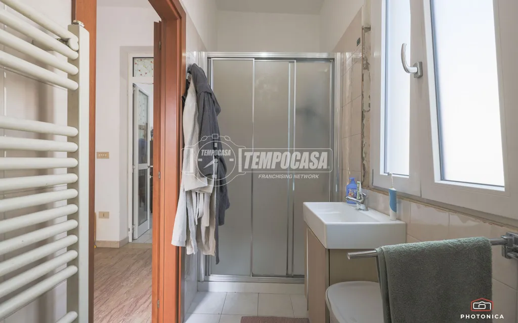 Salles de bain - Apartment with Internal Terrace in Lugo