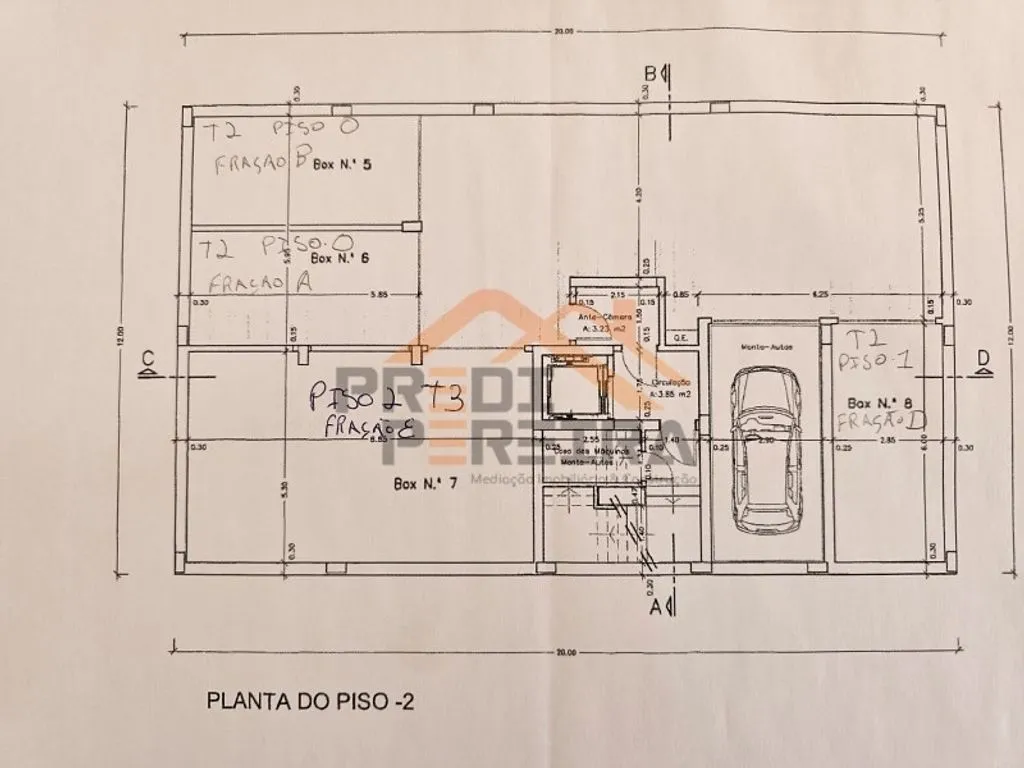 Plan - Luxury Apartment with Barbeque in Loures