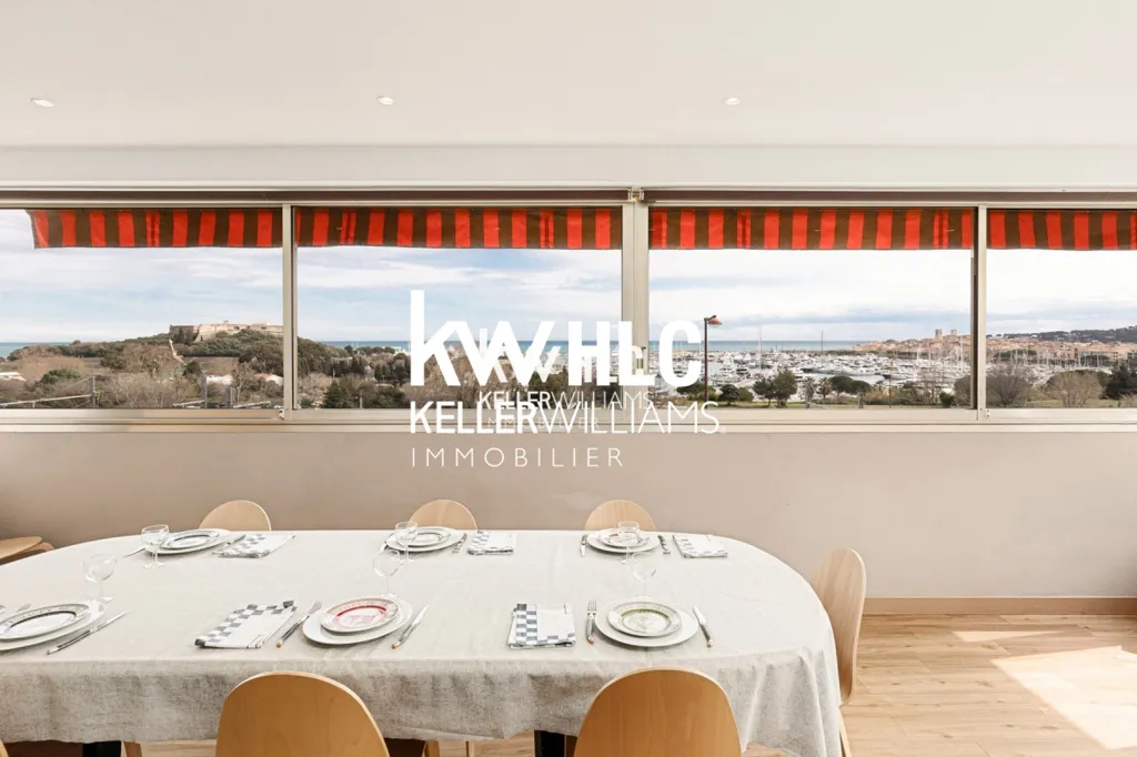 Söögituba - 5-Piece Apartment with Sea View in Antibes