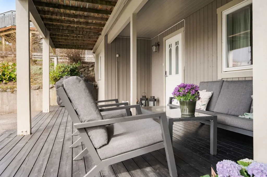 Terrass - Family-Friendly House in Brumunddal