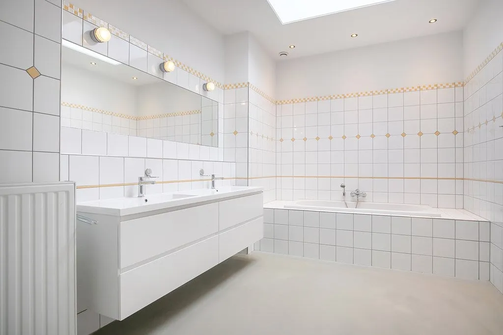 Salles de bain - Character Villa with Park View in Kralingen