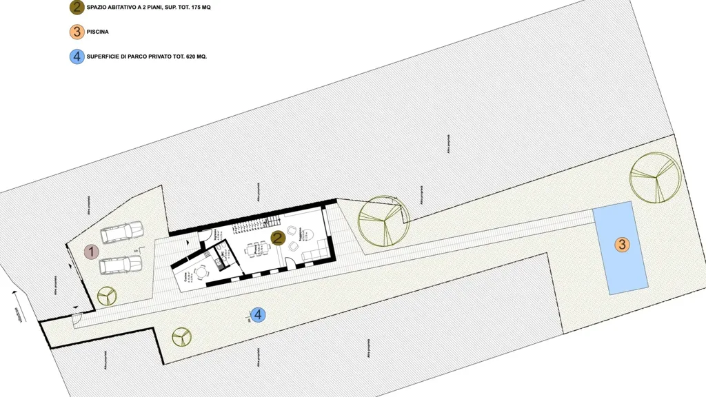 Plan - Approved Modern Villa Project in Villadose