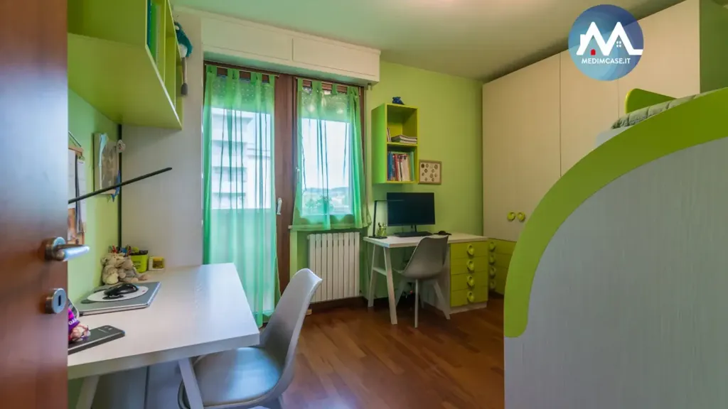Bedrooms - Trilocale with Balcony in Pesaro