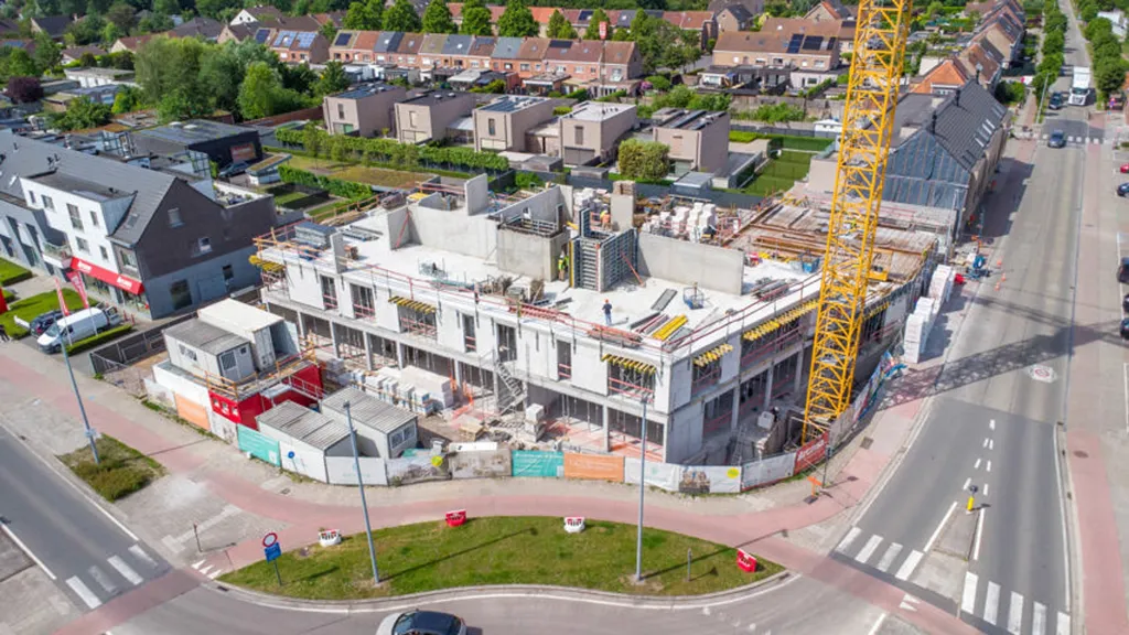 Aerial - Apartment with Terrace in Schelle