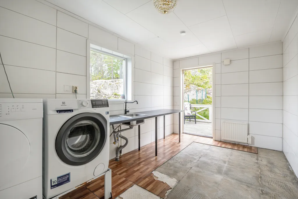 Buanderie - Spacious Villa with Garden in Grödby