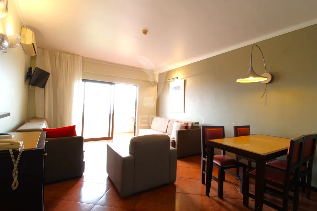 Séjour - T1 Apartment with Balcony in Albufeira