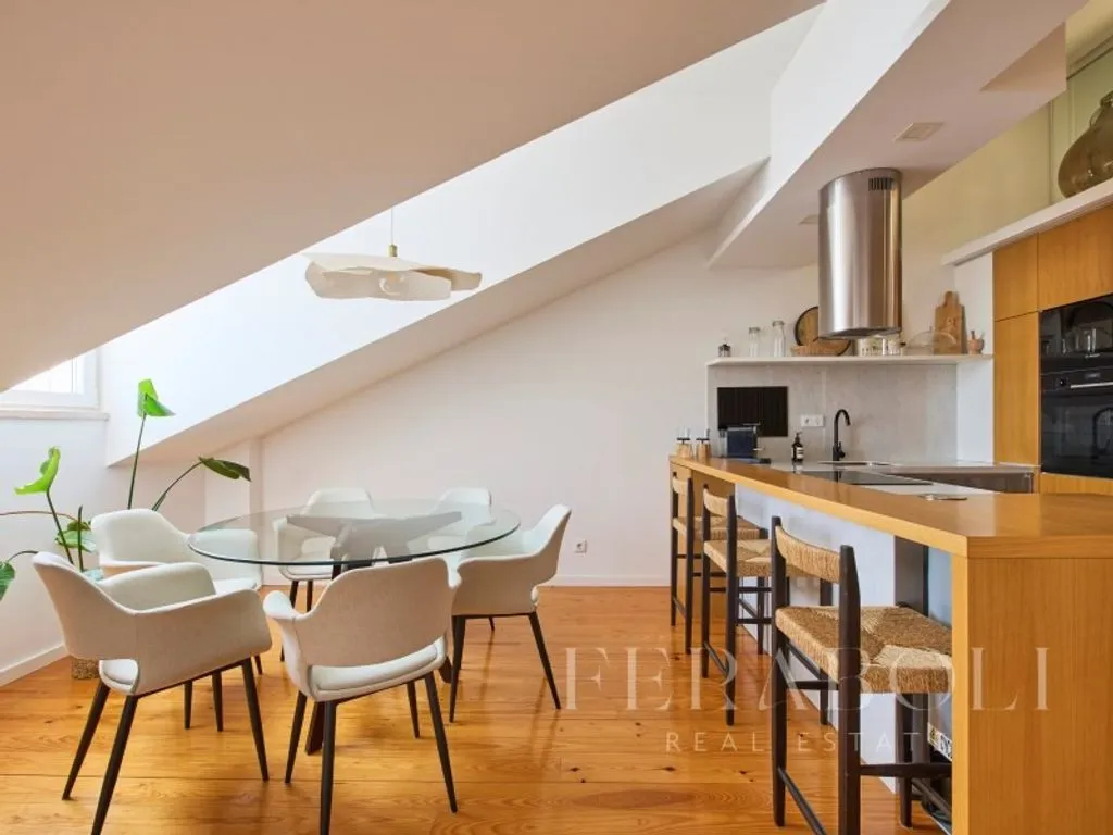 Salle à manger - Luxury Duplex Flat with River View in Lisbon