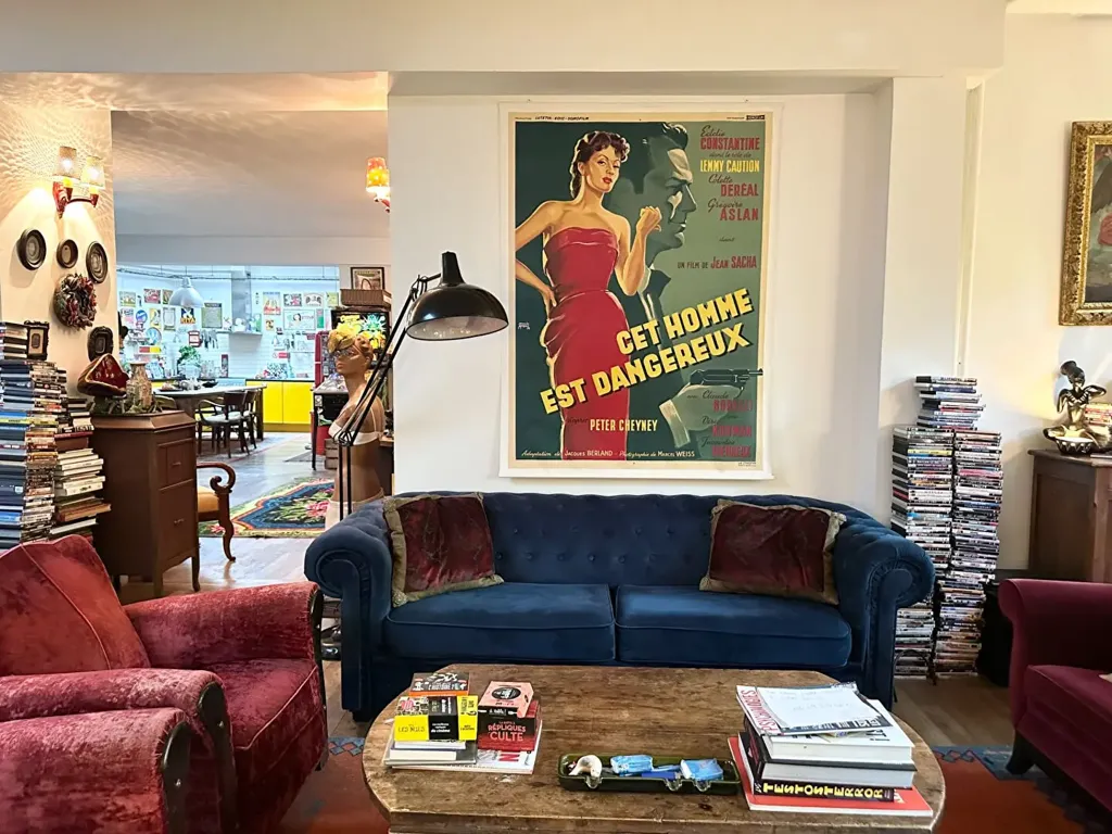 Séjour - Appartement avec Jardin en Jouissance au 18ème Arrondissement