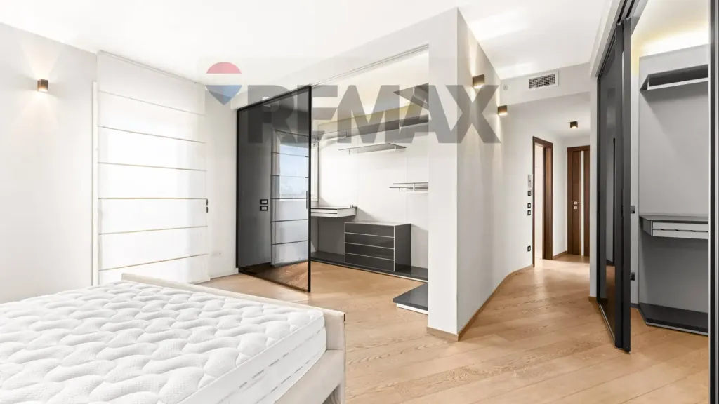 Bedrooms - Modern Apartment with Terrace in Legnano