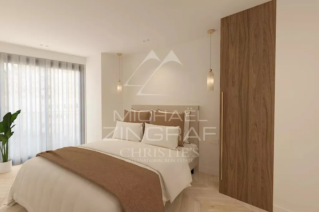 Chambres - Appartement Moderne avec Terrasse sur la Croisette