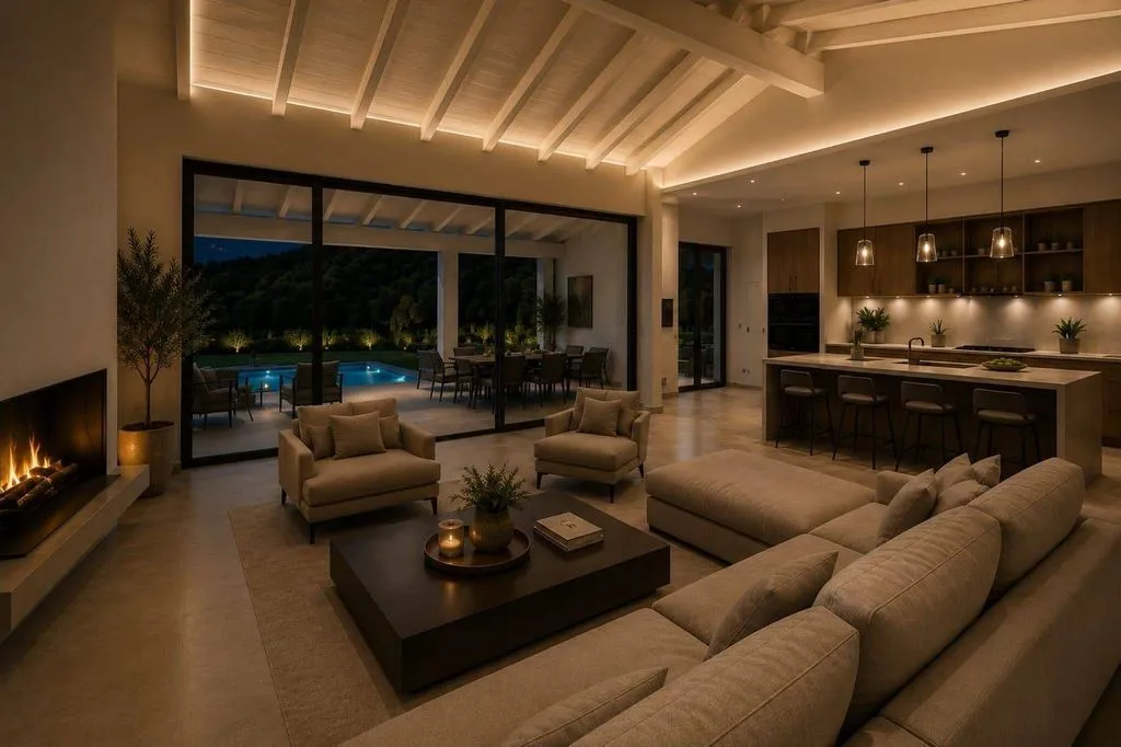 Séjour - Luxury Villa with Private Garden in Perugia