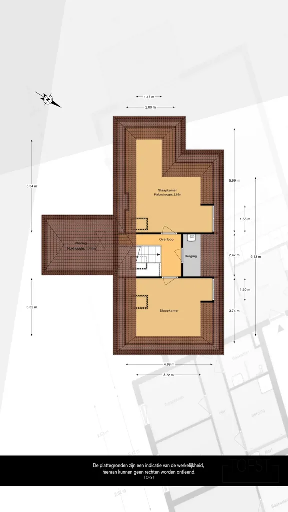 Planimetria - Villa with Private Marina in Kwintsheul