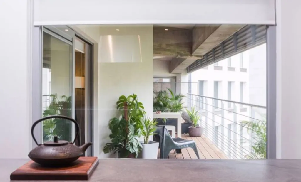 Balcon - Loft Moderne Meublé avec Terrasse à Bruxelles
