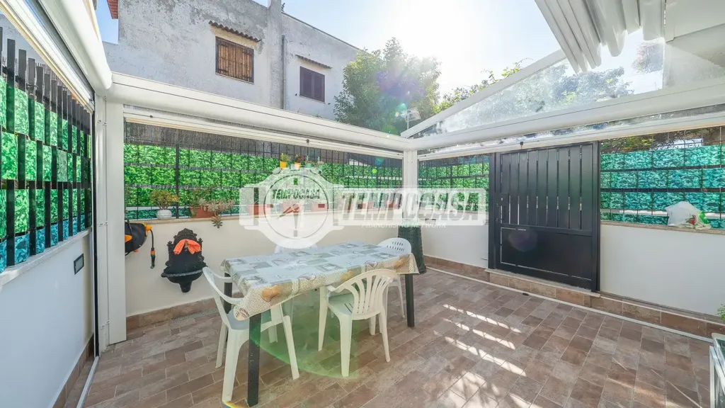 Terrace - Rustic Trilocale with Garden in Cerveteri