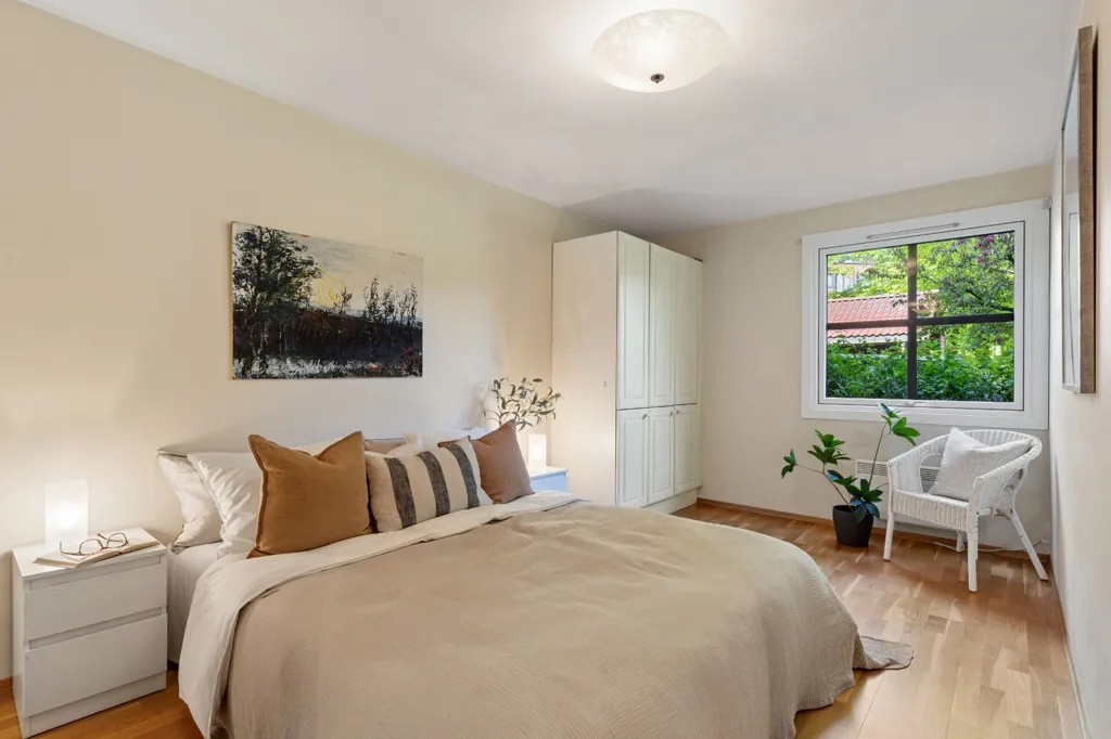 Chambres - 4-Bed Apartment with Balconies in Sandvika