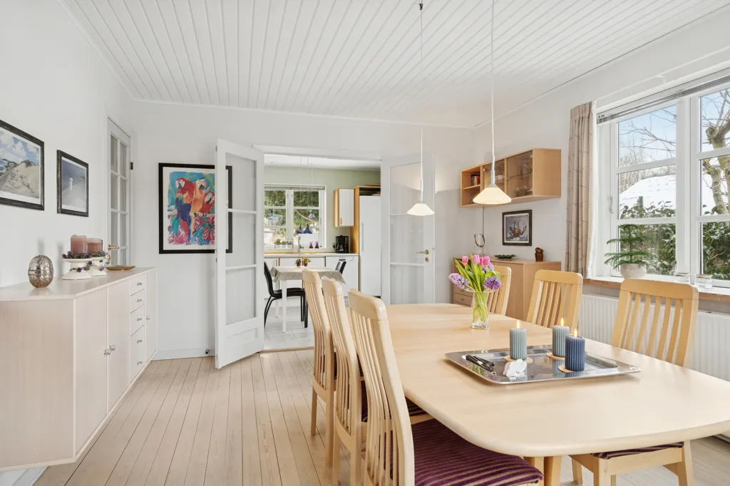 Dining Room - Murstensvilla with Garden in Otterup