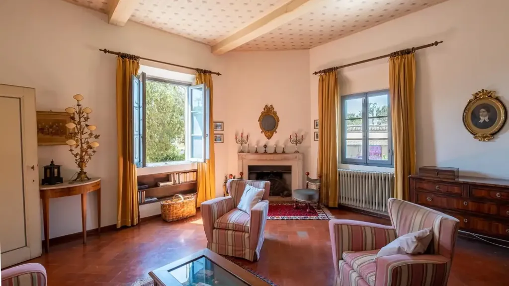 Séjour - Historic Villa with Limonaia in Fucecchio