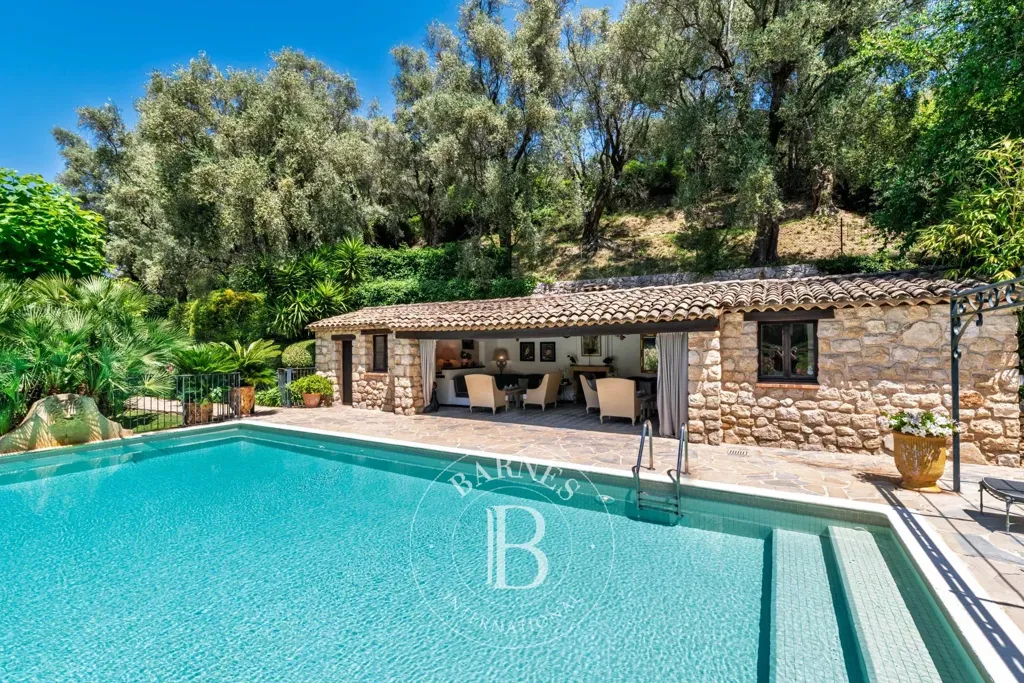 Piscine - Bastide Luxueuse avec Piscine à Grasse