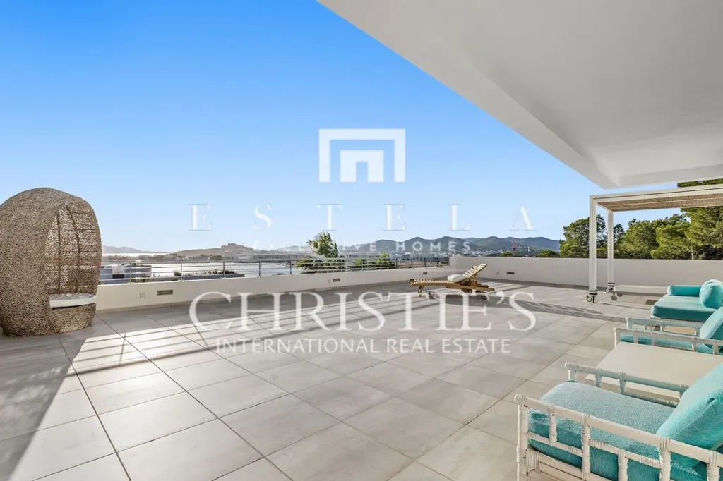 Terrasse - Modern Villa with Sea View in Santa Eulalia