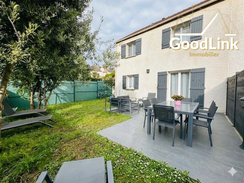 Aed - House in Quiet Impasse with Terrace in Morangis