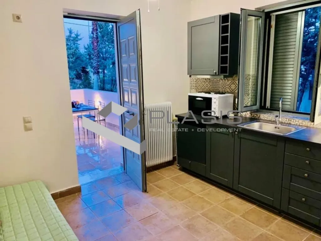 Kitchen - Detached House with Pool in Anavyssos