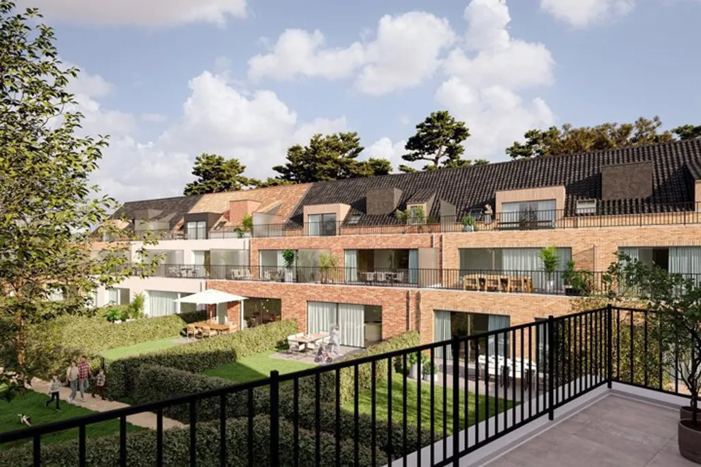 Balcony - Newly Built Apartment with Terrace in Brecht