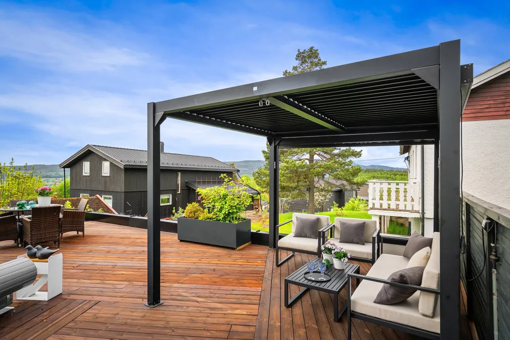 Terrasse - Modern Villa with Pool in Lier