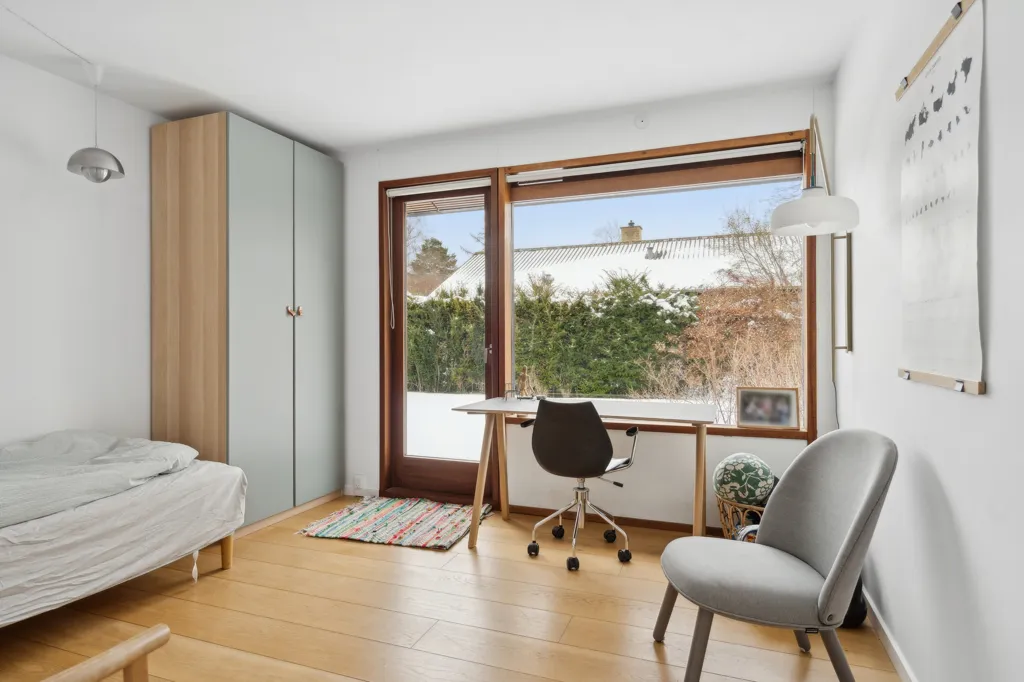 Bedrooms - Modernised Johan Christensen Villa in Hareskovby
