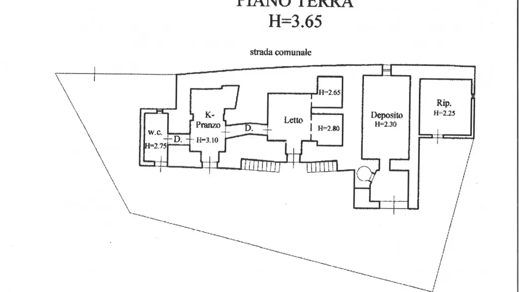 Plan - Trullo with Olive Grove in Carovigno