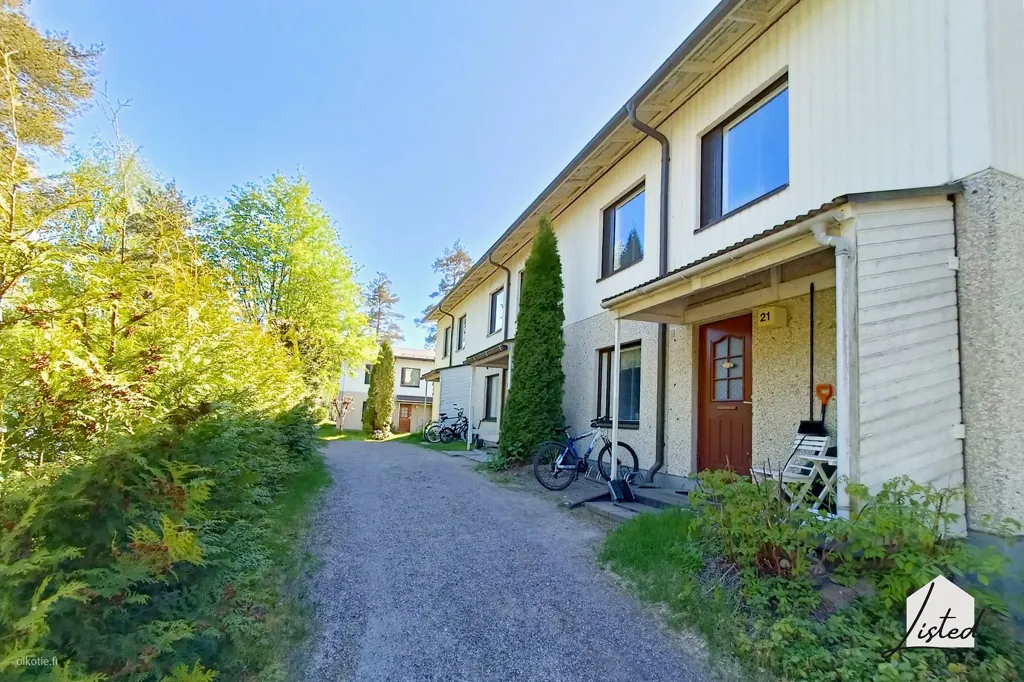 Välivaade - Terraced House with Sauna in Niipperi, Espoo