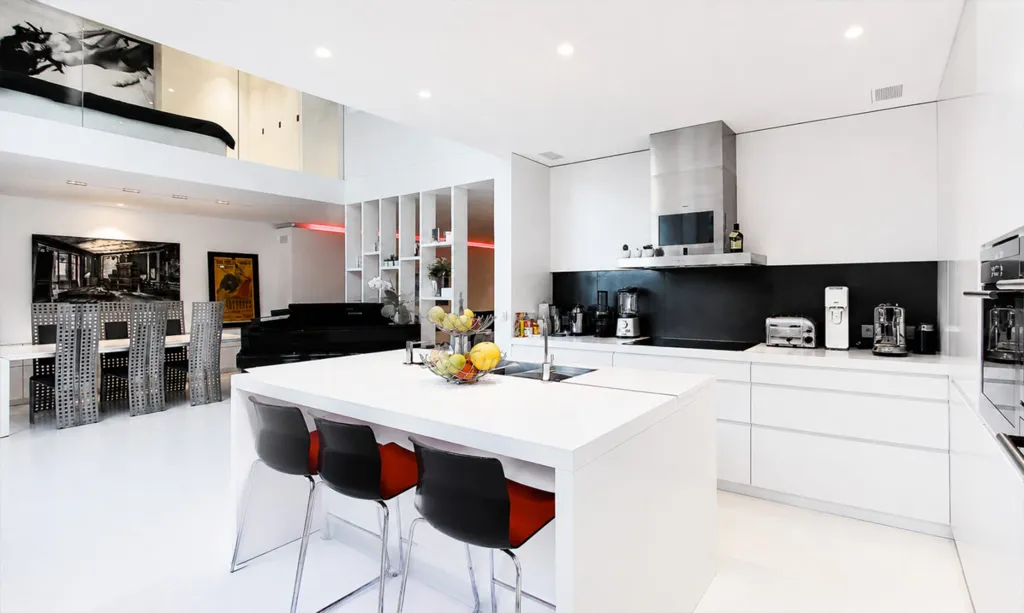 Cuisine - Loft Duplex Lumineux à Bruxelles Midi