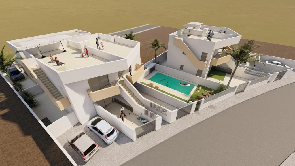 Semi-Detached Chalet with Pool in El Alamillo