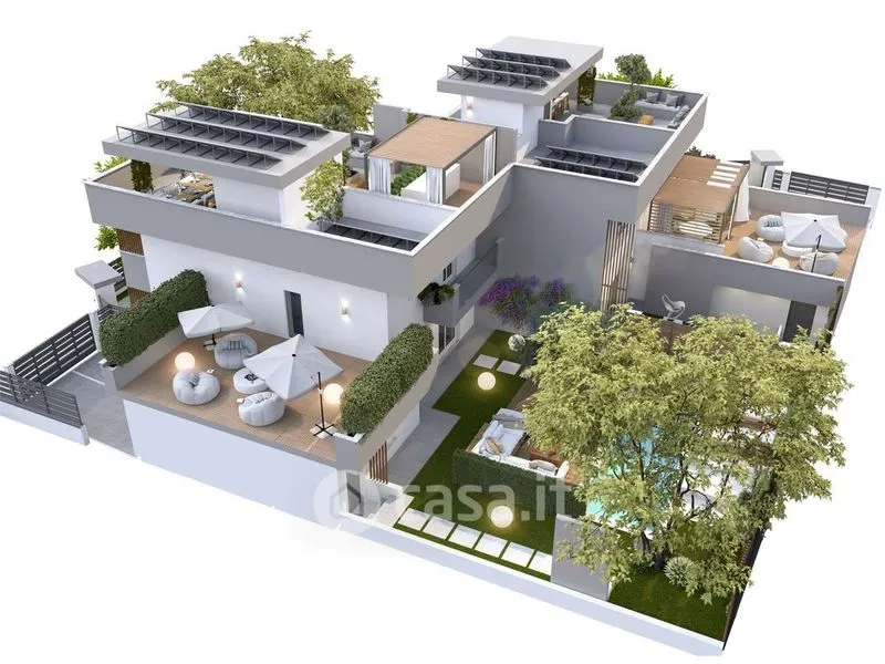 Contemporary Villa with Private Garden in Mozzate
