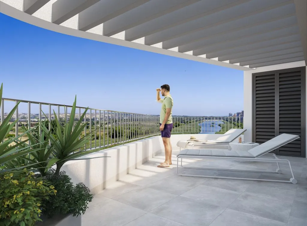 Balcon - Appartement 3 pièces à Guardamar del Segura