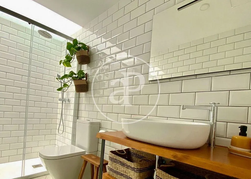 Salles de bain - Charming Chalet with Terrace in Calella