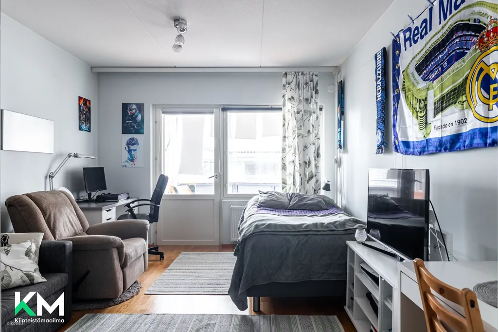 Chambres - One-Bedroom Flat with Sauna in Jalkaranta