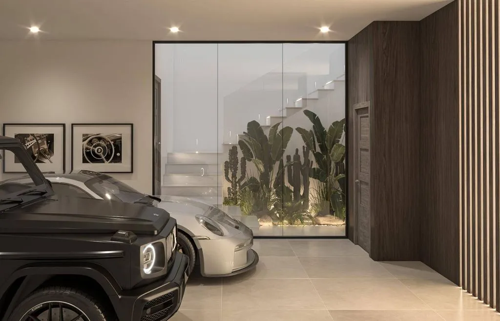 Garaaž - Luxury Villa with Sea View in Mijas