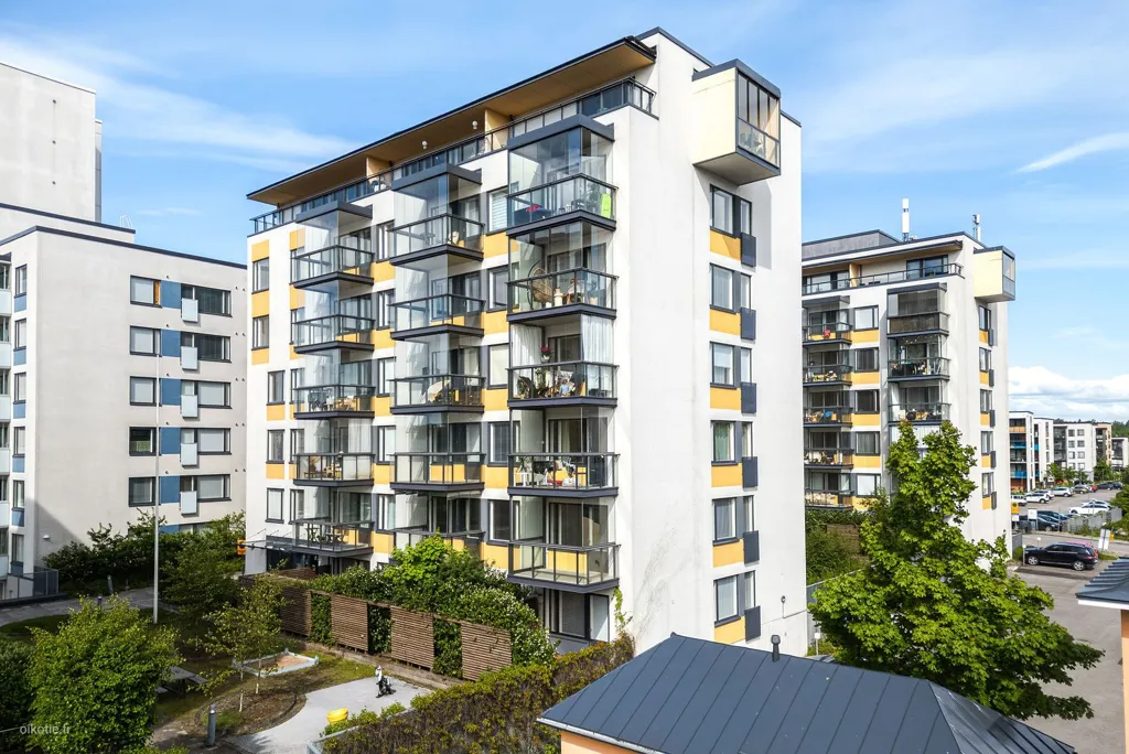Õhuvaade - Bright Apartment with Sauna in Järvenpää