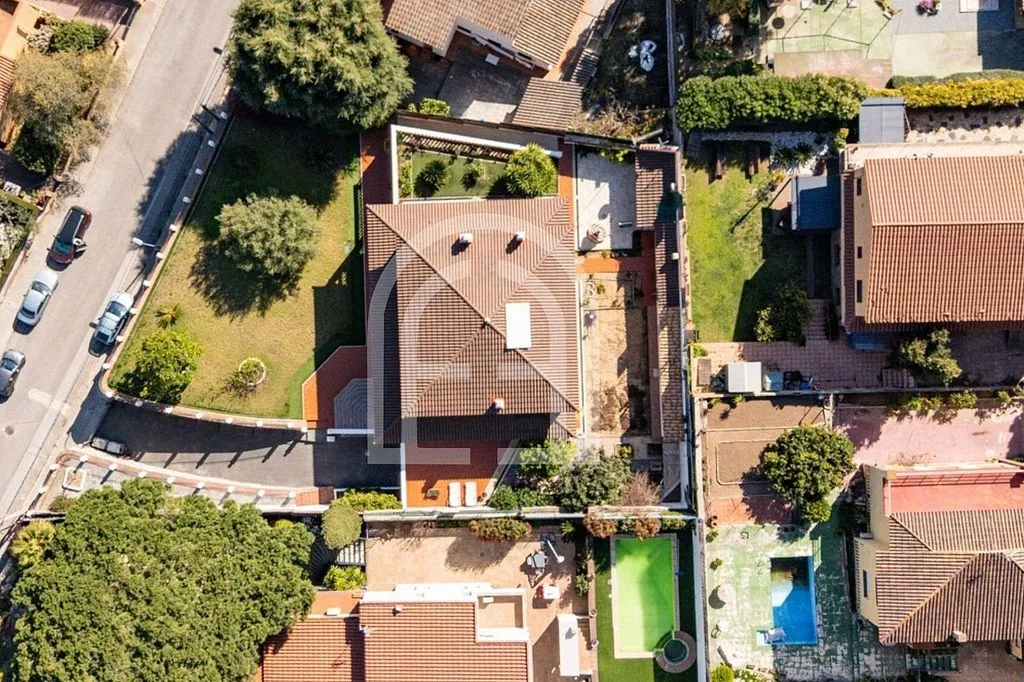 Vista aerea - Chalet with Sea Views in Mas Ram, Badalona