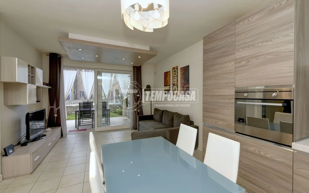 Köök - Modern Apartment with Pool in Lonato del Garda