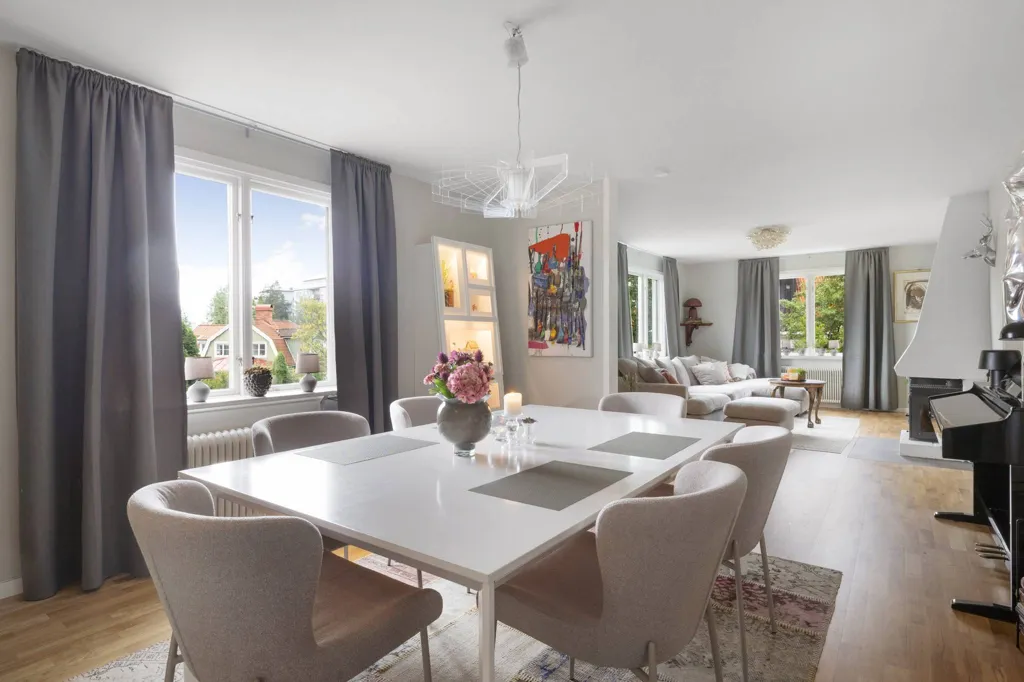 Salle à manger - Charming Putsvilla with Garden in Lilla Ursvik