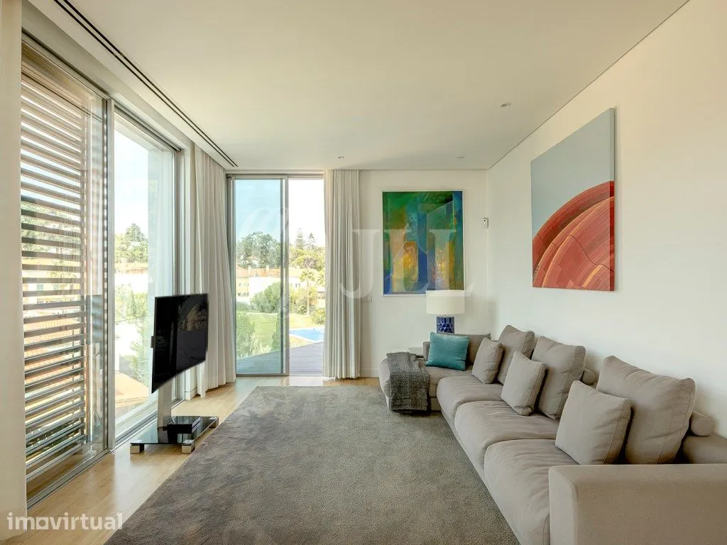 Séjour - Contemporary Villa with Pool in Estoril, Cascais