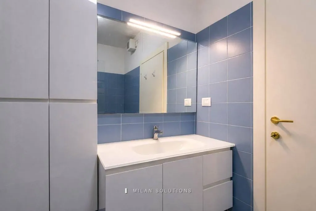 Salles de bain - Luxury Apartment with Park View in Milan