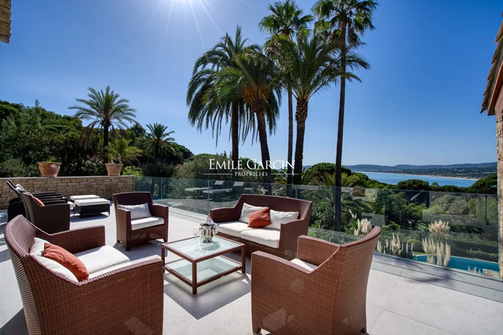 Terrass - Villa with Panoramic Sea View in Ramatuelle