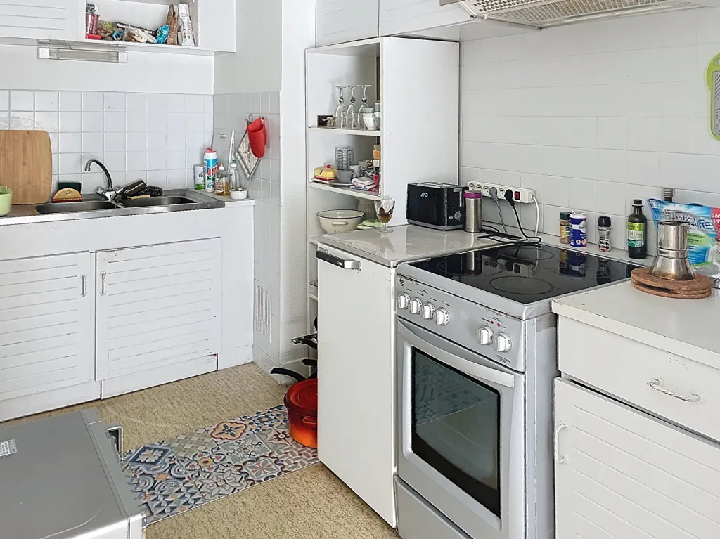 Cucina - Studio with Sea View in Quiberon