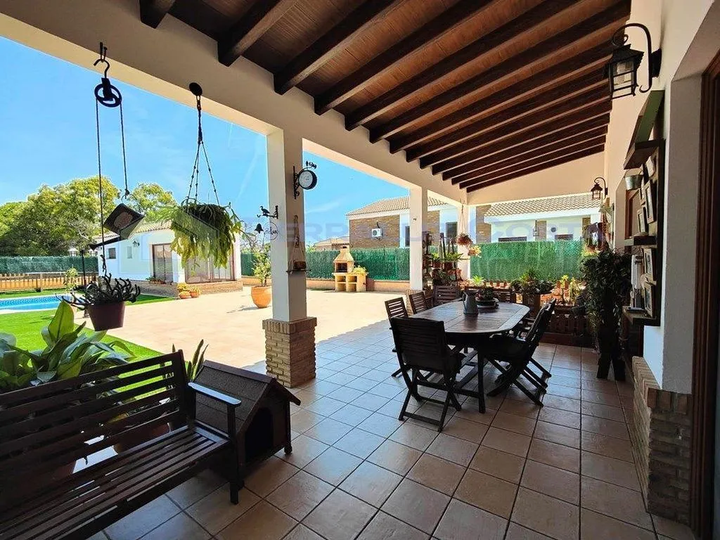 Terrasse - Chalet with Pool and Terraces in Lepe